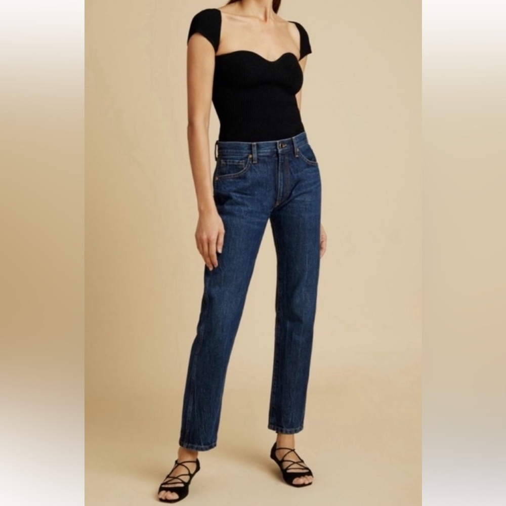 KHAITE Kyle Straight Leg Jeans